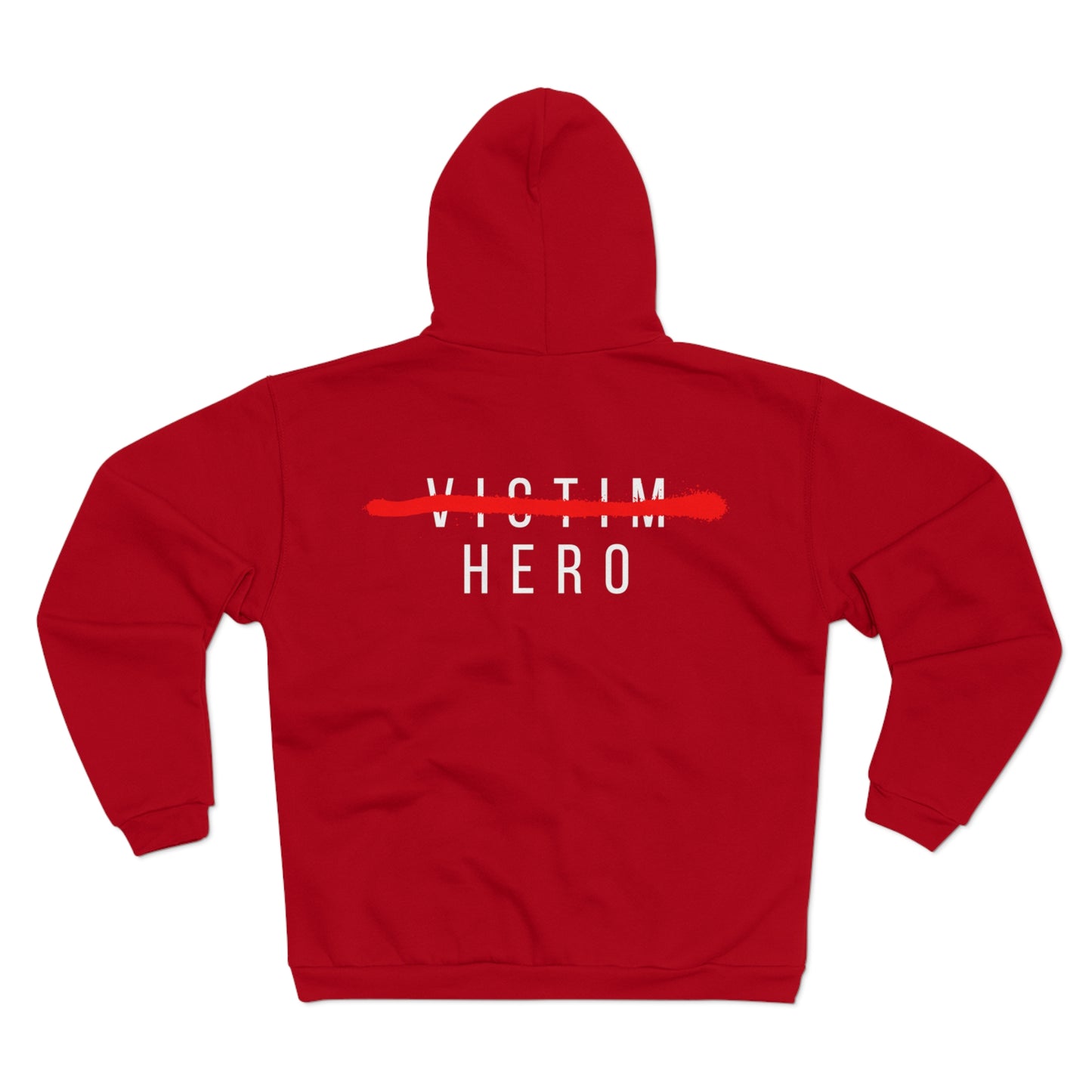 HERO Zip Up Hoodie (logo on back)