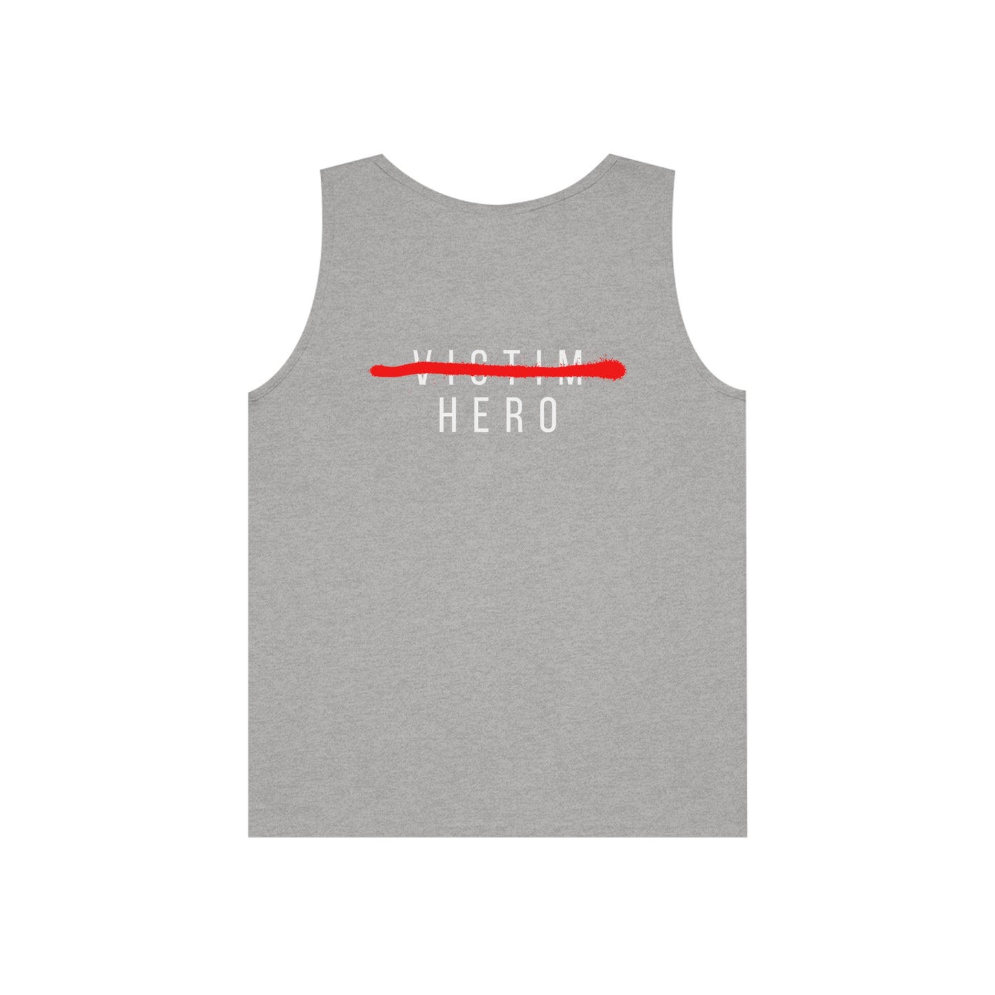 HERO tank (print on back)