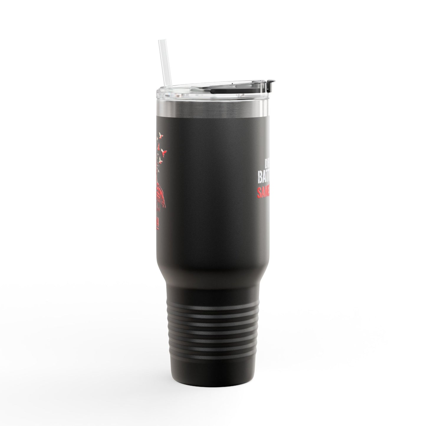 DD-214 Warrior 40oz Insulated Tumbler - "Different Battlefield, Same Mission"