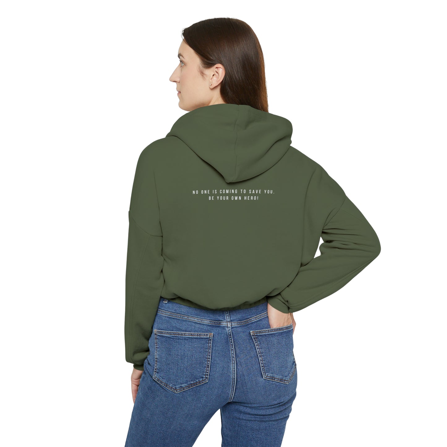 Hero Women's Cinched Bottom Hoodie