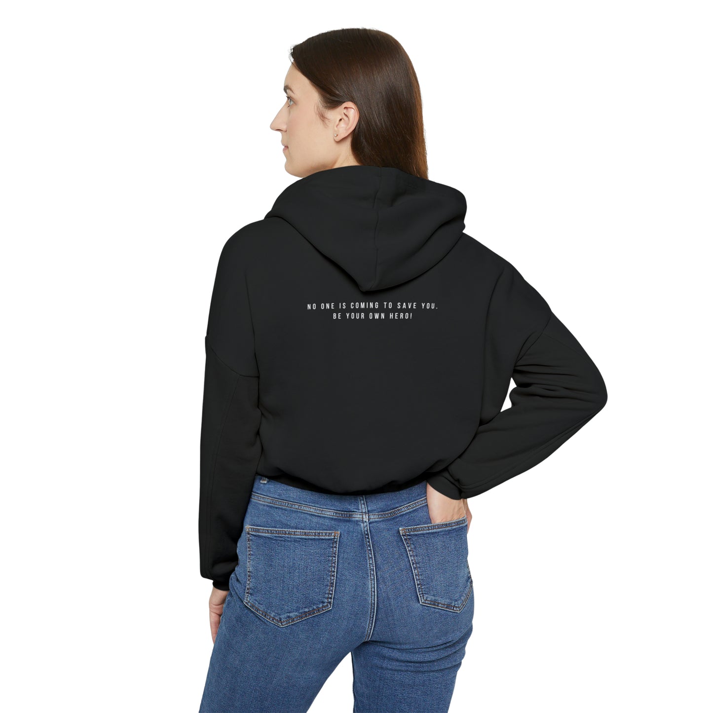 Hero Women's Cinched Bottom Hoodie