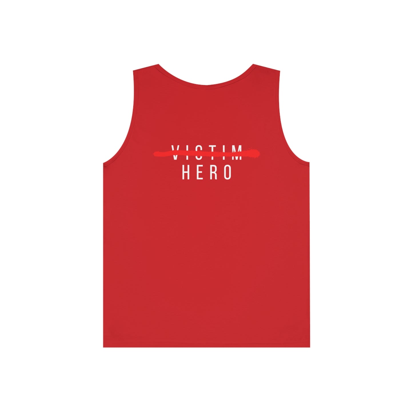 HERO tank (print on back)
