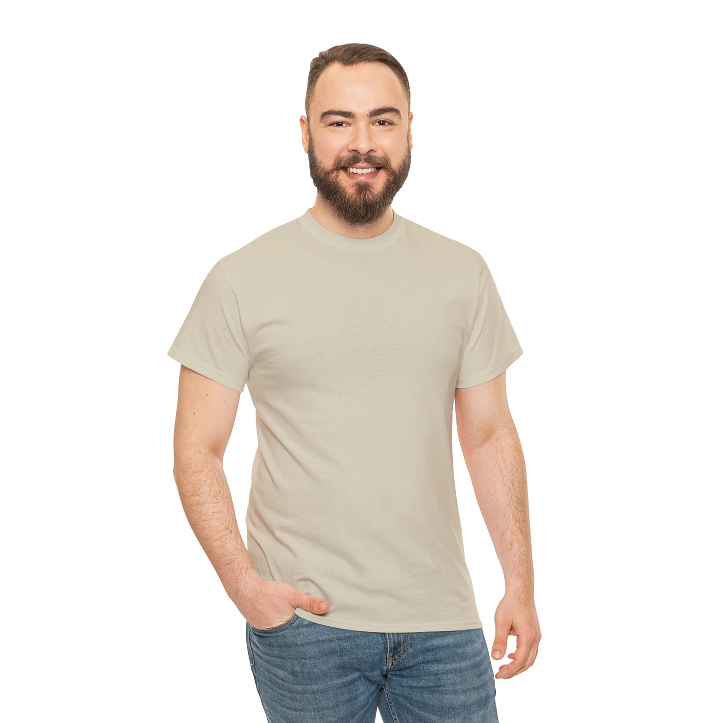 HERO Heavy Cotton Tee (logo w/saying on back)