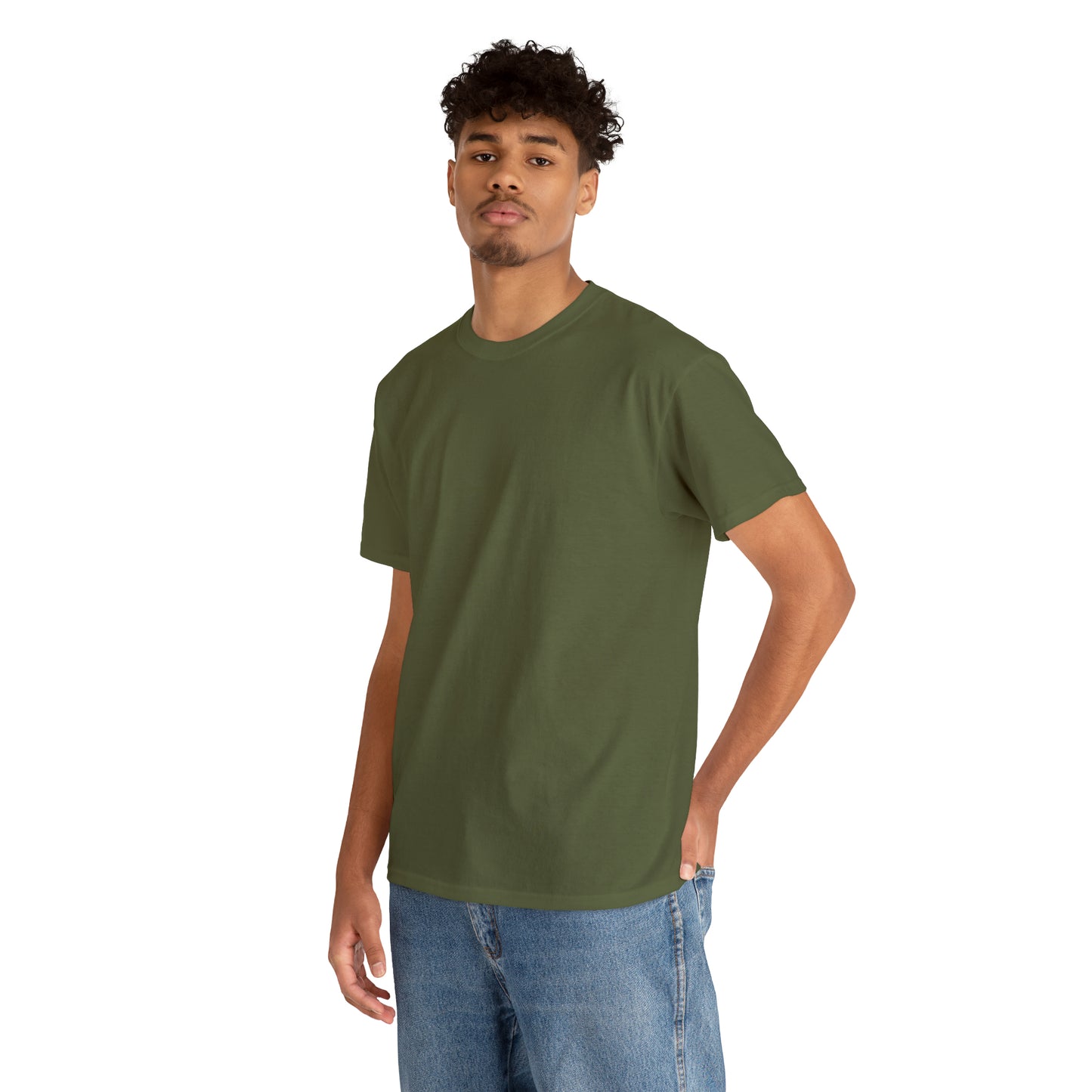 HERO Heavy Cotton Tee (logo w/saying on back)