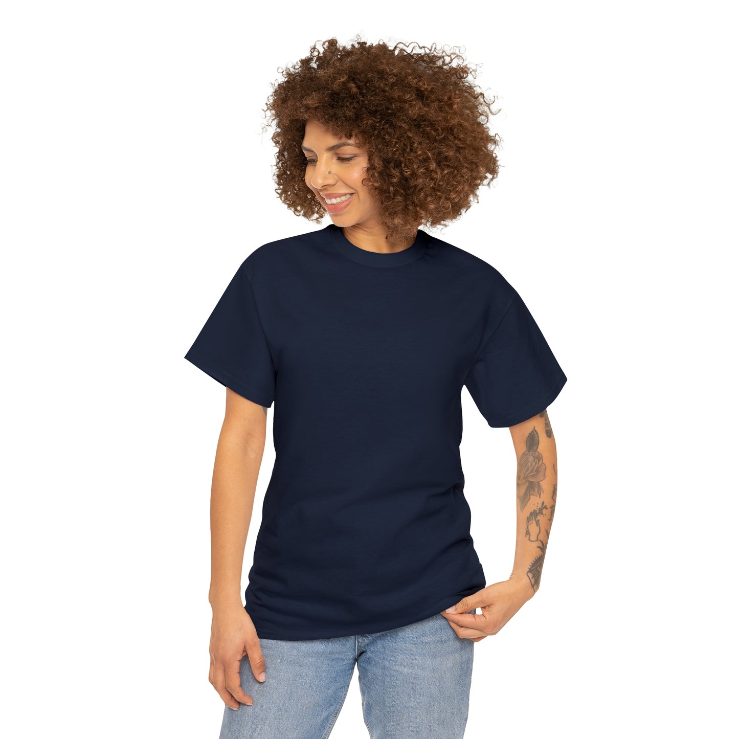 HERO Heavy Cotton Tee (logo w/saying on back)