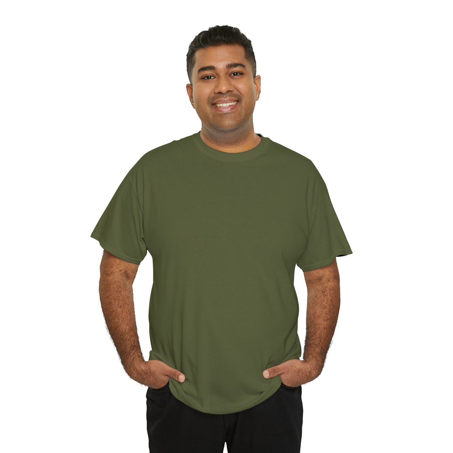 HERO Heavy Cotton Tee (logo w/saying on back)