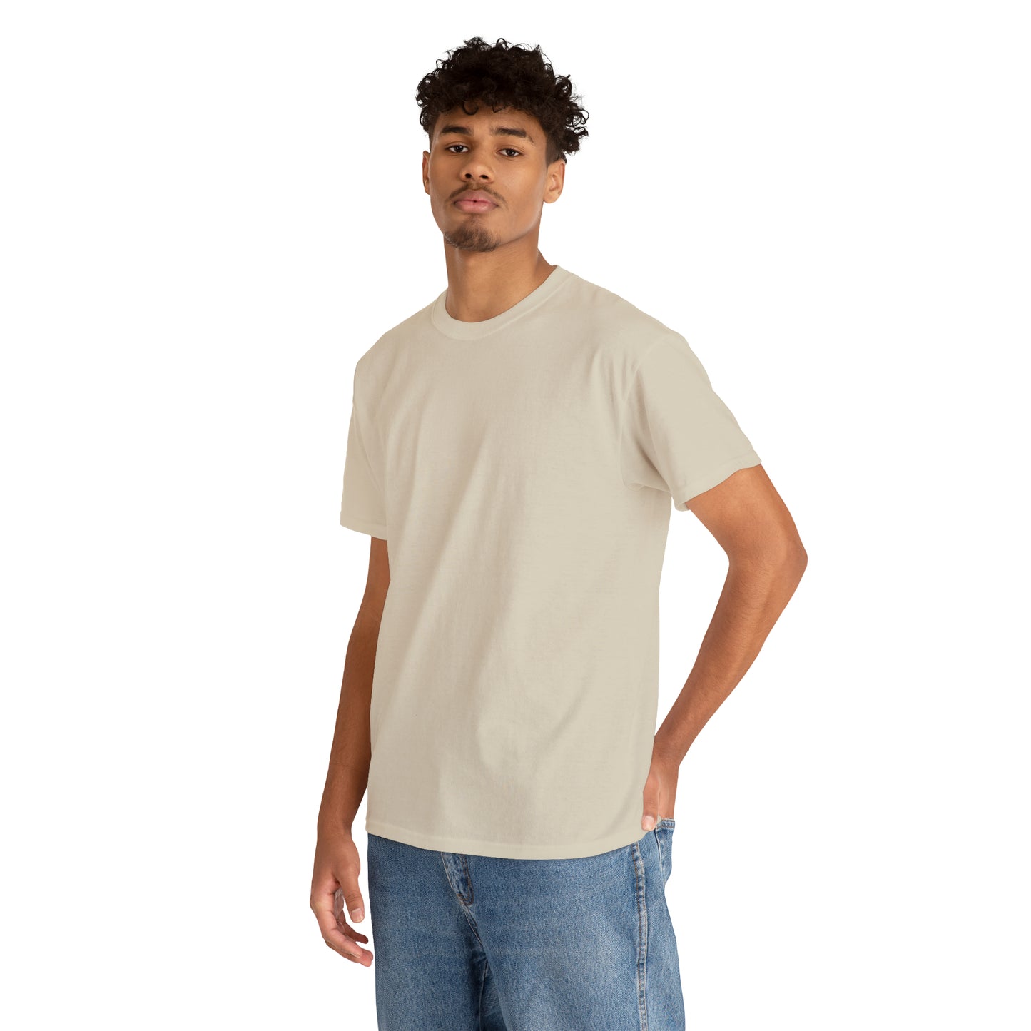 HERO Heavy Cotton Tee (logo w/saying on back)