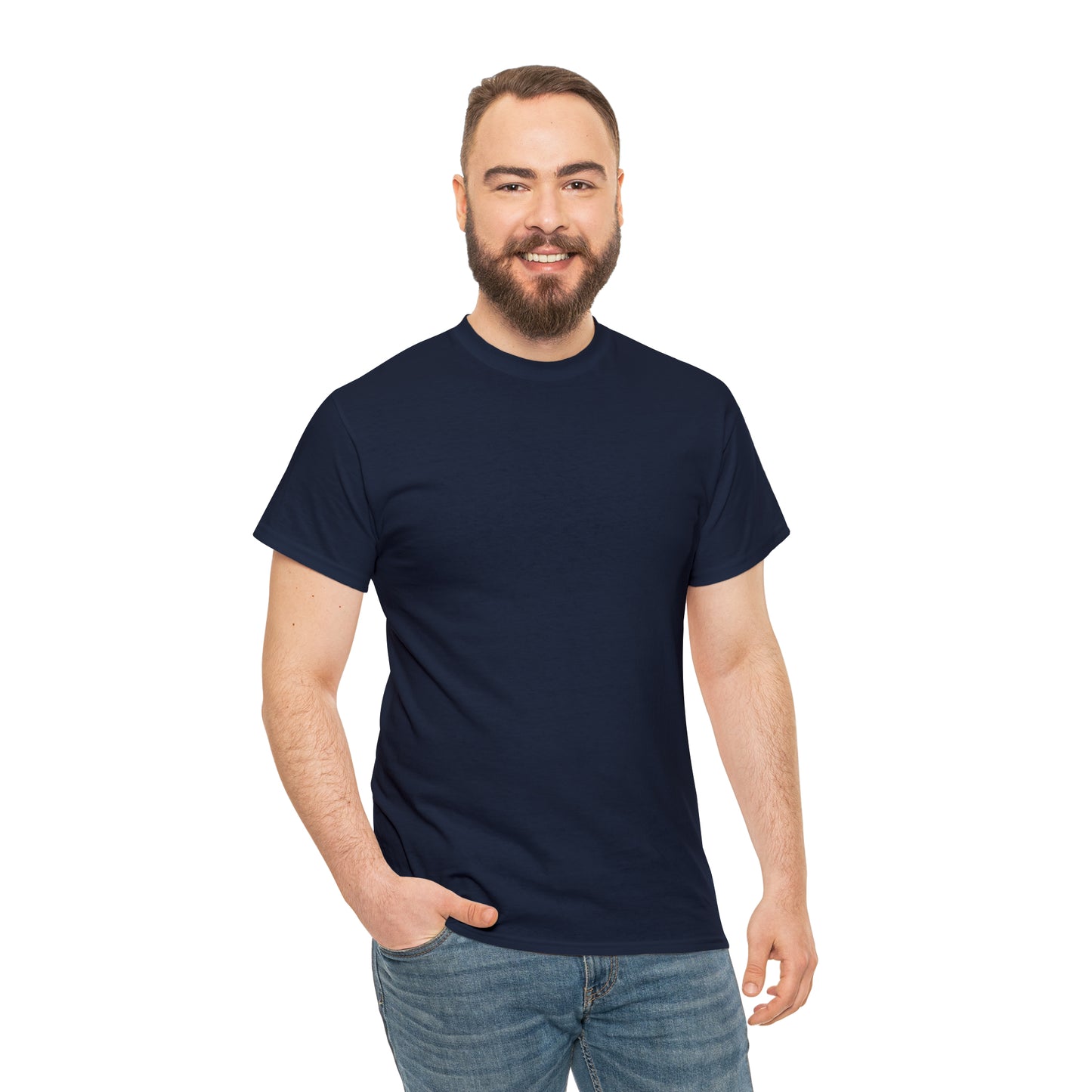 HERO Heavy Cotton Tee (logo w/saying on back)