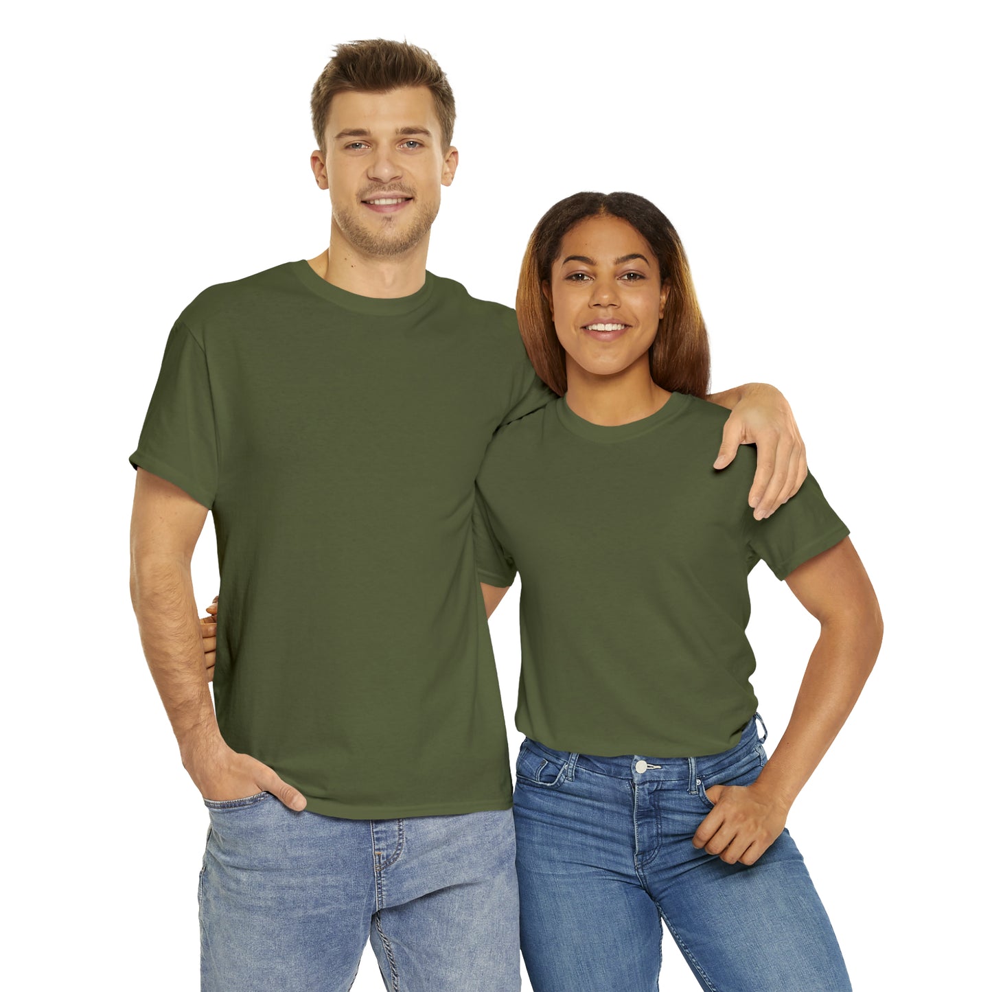 HERO Heavy Cotton Tee (logo w/saying on back)