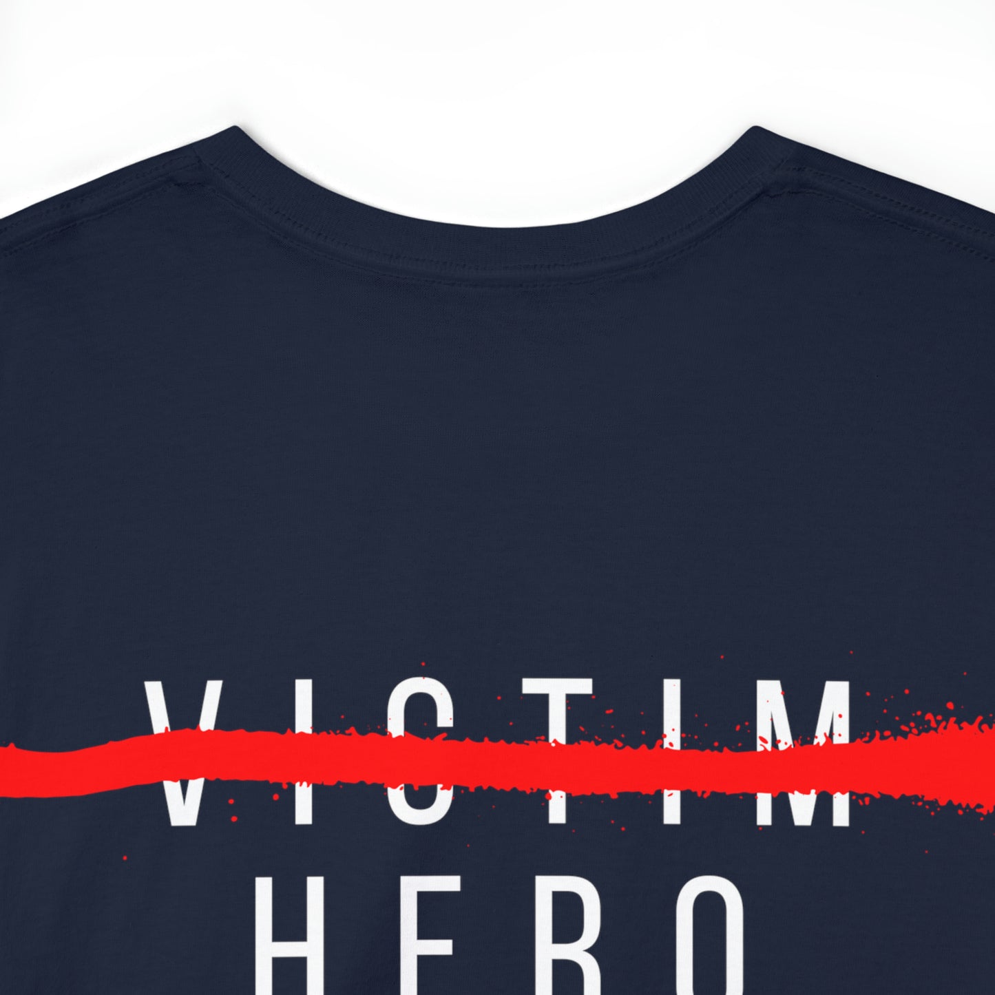 HERO Heavy Cotton Tee (logo w/saying on back)