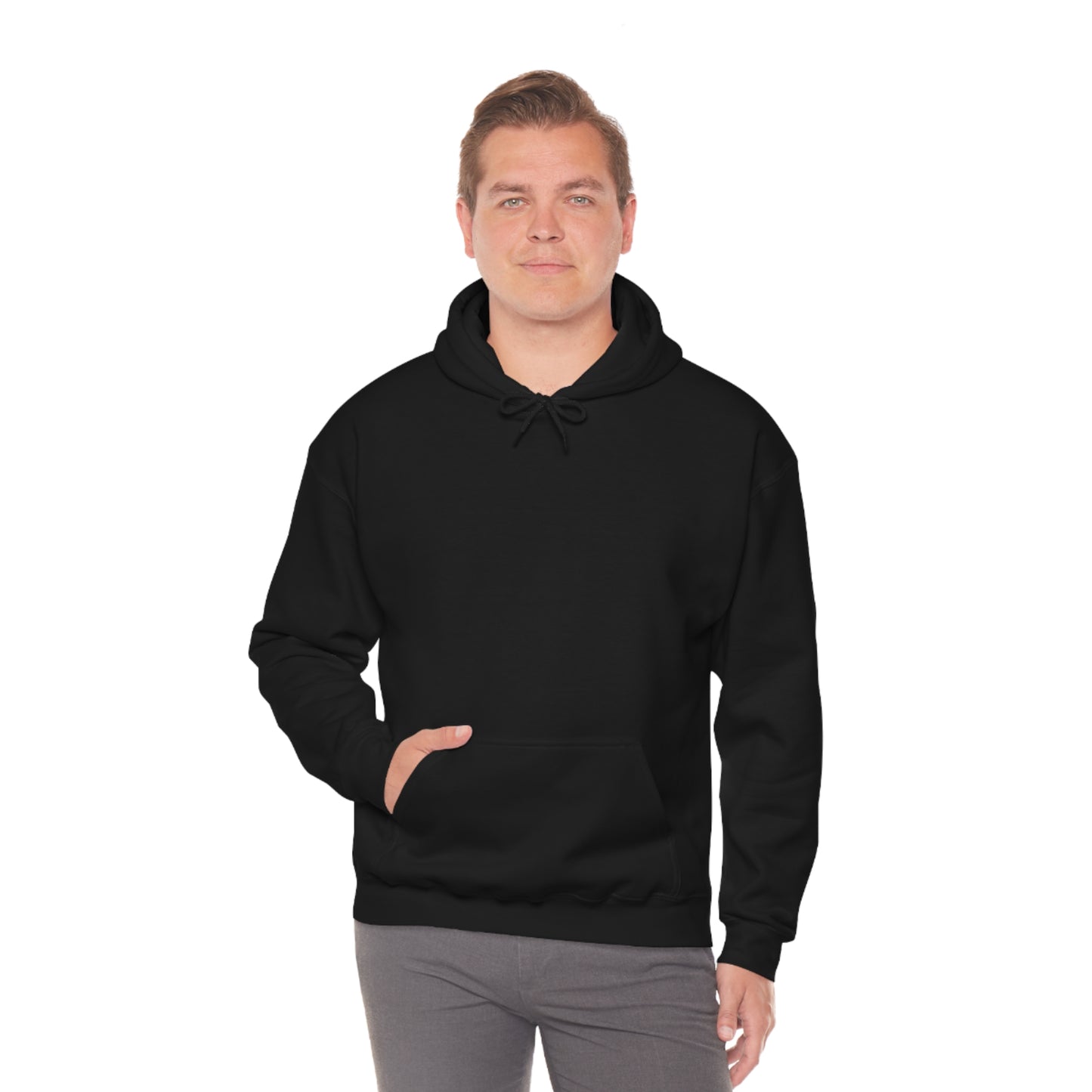 HERO Hoodie (logo w/saying on back)
