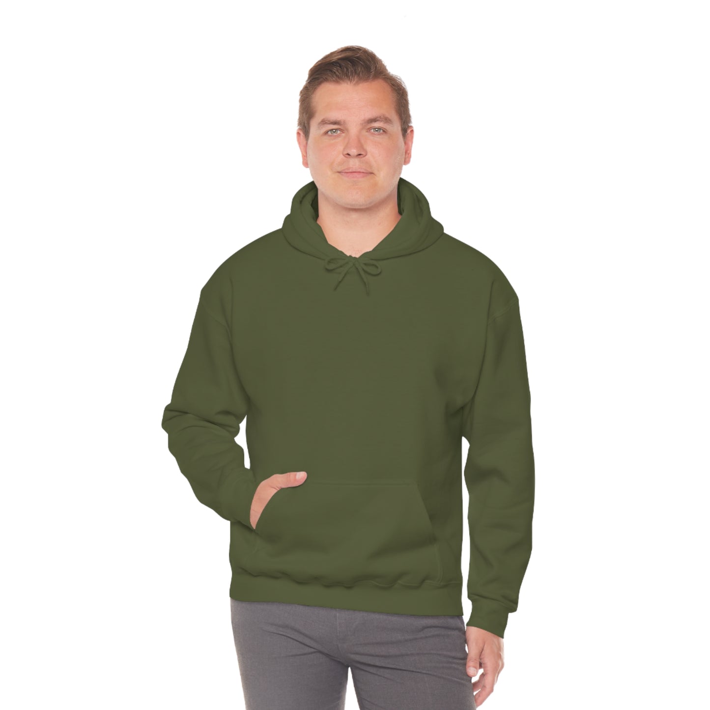 HERO Hoodie (logo w/saying on back)