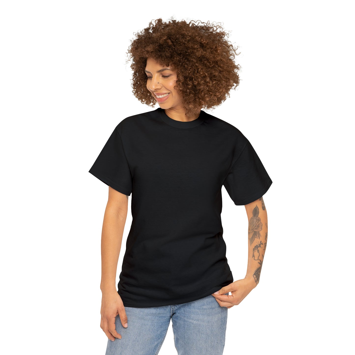 HERO Heavy Cotton Tee (logo w/saying on back)