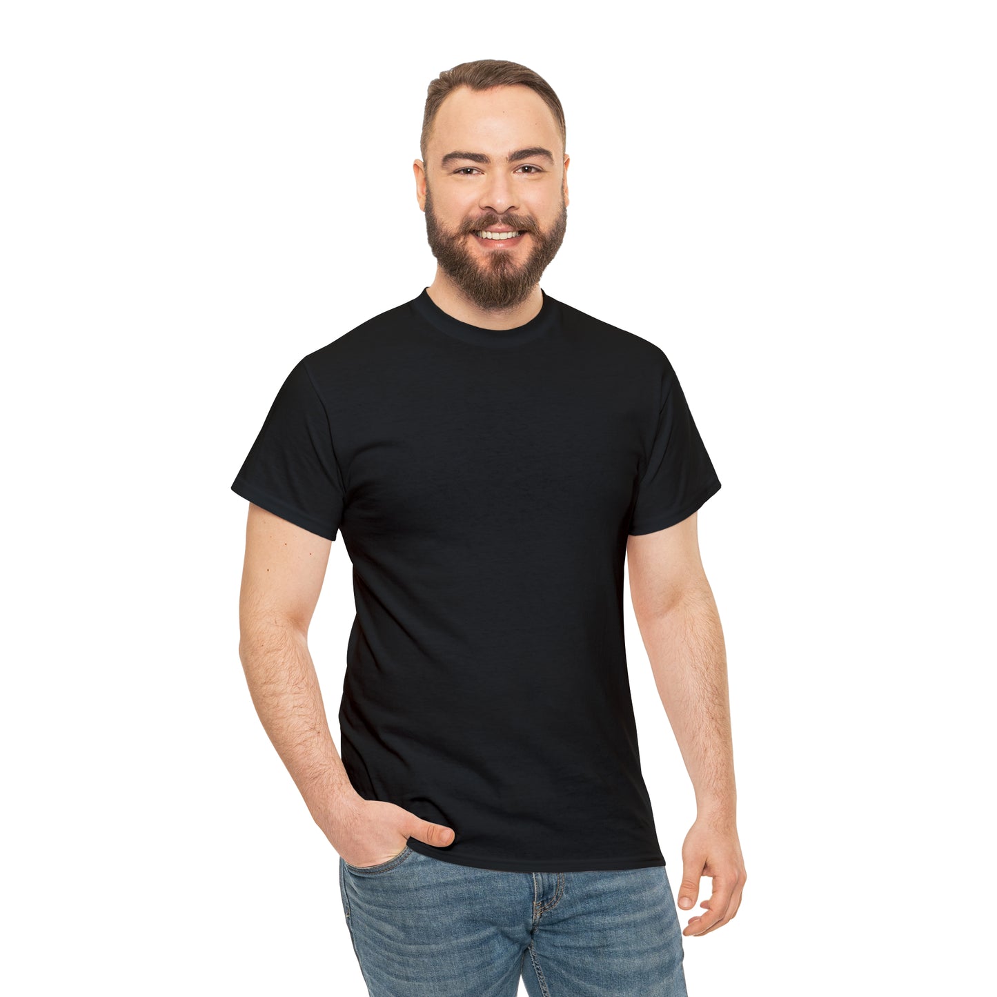 HERO Heavy Cotton Tee (logo w/saying on back)