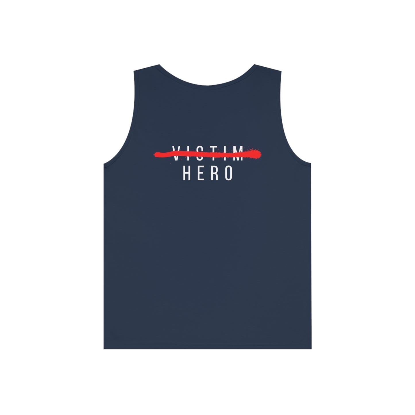 HERO tank (print on back)