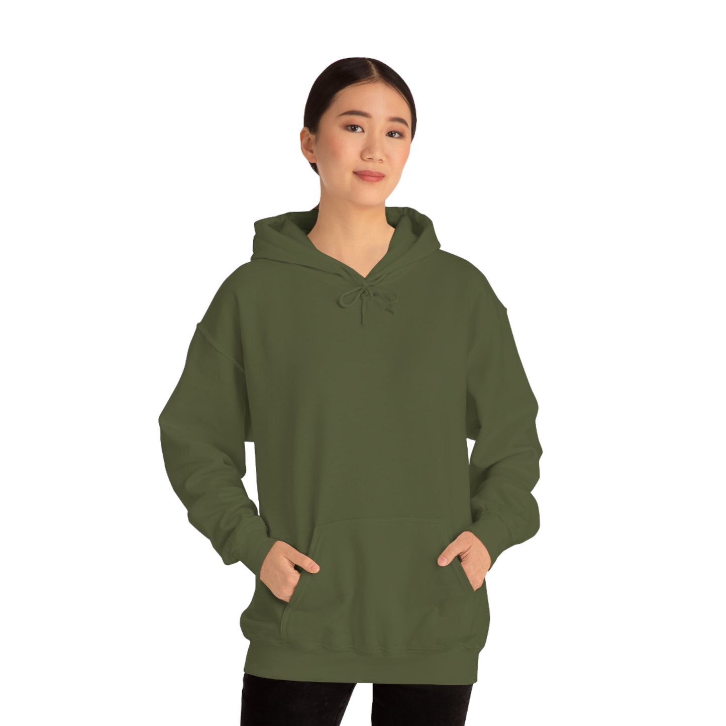 HERO Hoodie (logo w/saying on back)