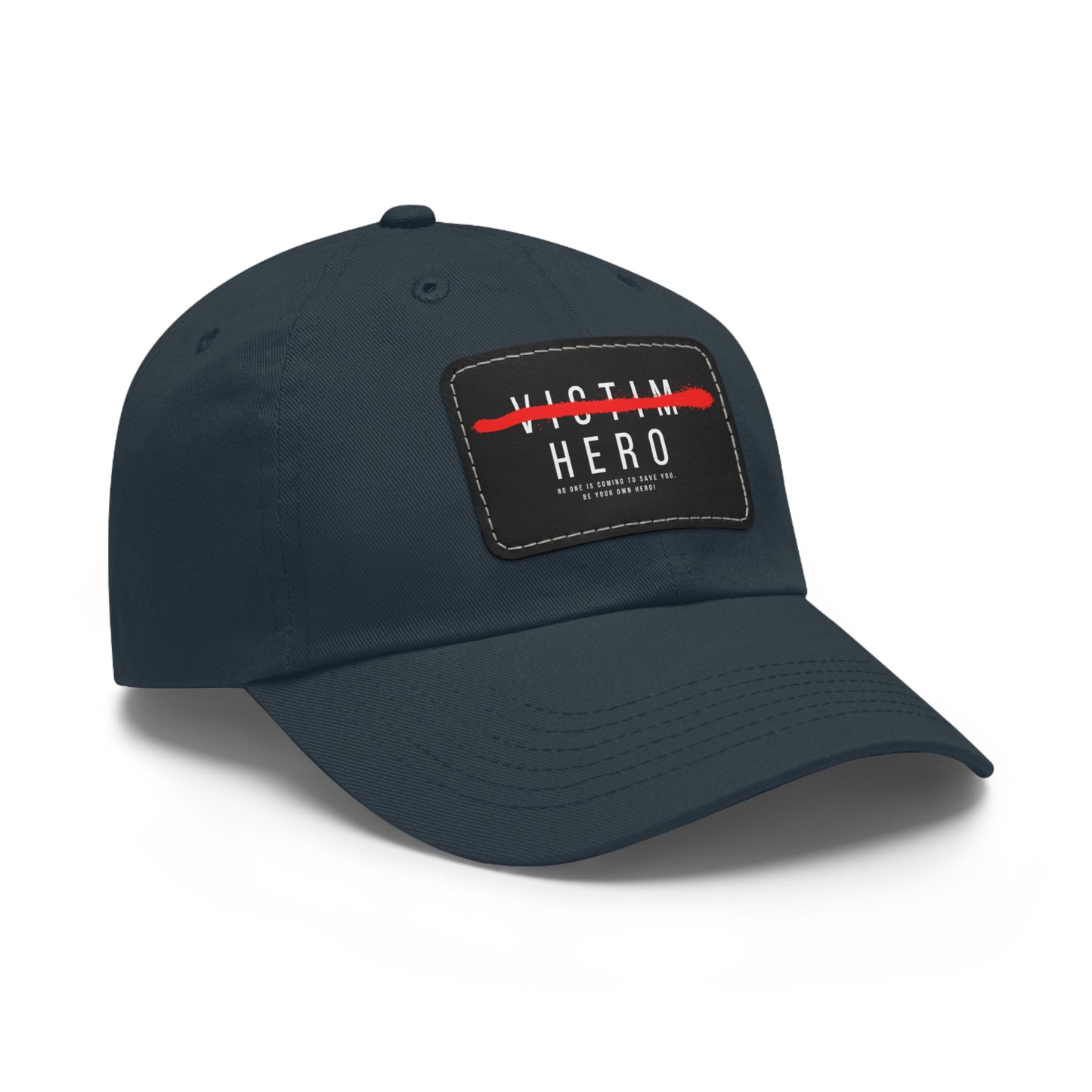 HERO Dad Hat with Leather Patch
