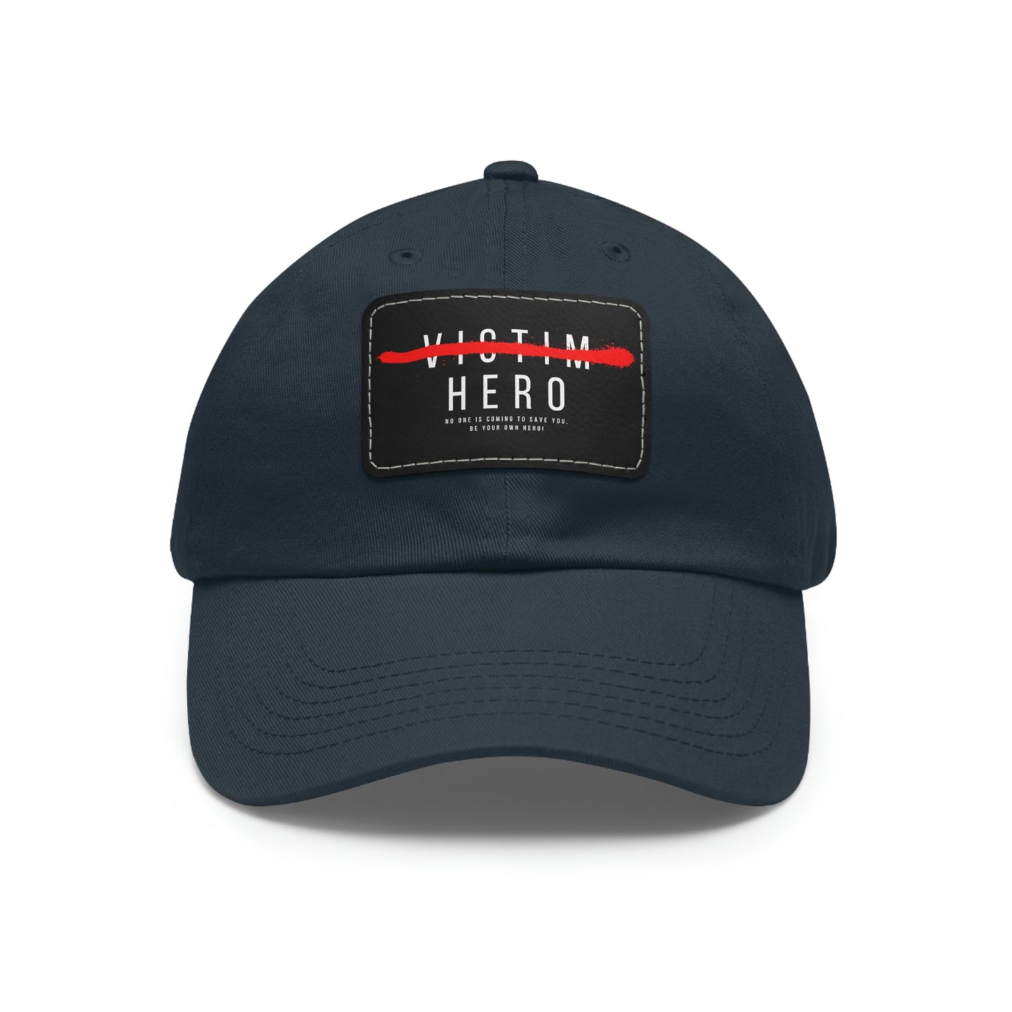 HERO Dad Hat with Leather Patch