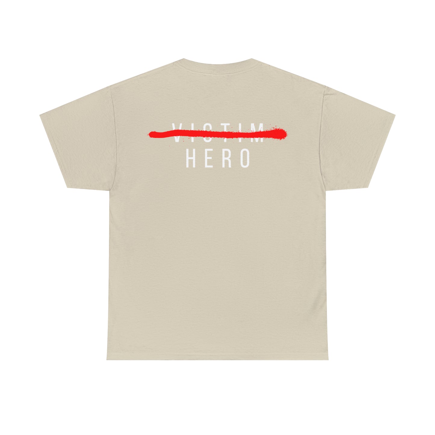 HERO Heavy Cotton Tee (logo on back)
