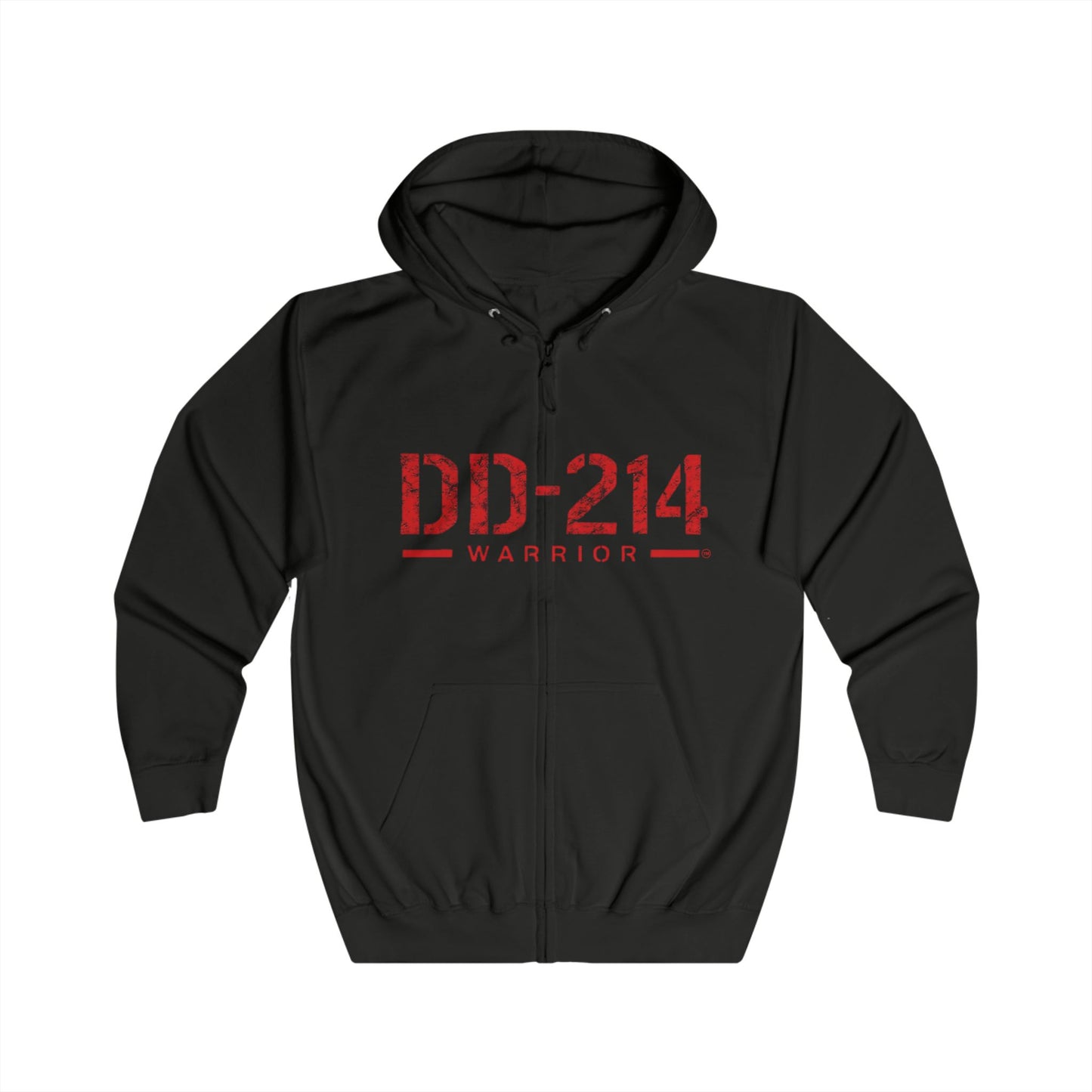 DD-214 Warrior Unisex Full Zip Hoodie