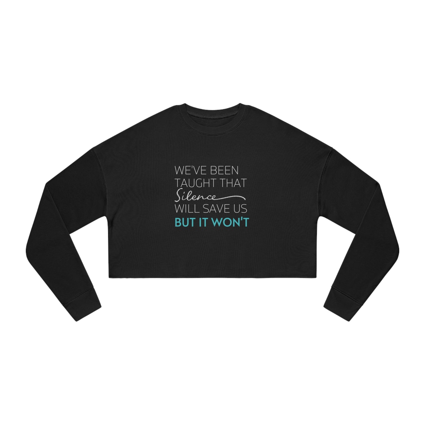 MST Awareness Cropped Sweatshirt